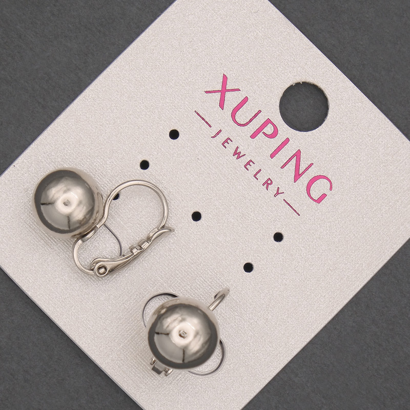أقراط Xuping 10x15mm روديوم