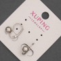 أقراط Xuping 6×15mm روديوم