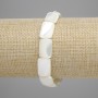 سوار صدف مستطيل، القطر 15×10مم+-، الطول 18سم+- مطاطي