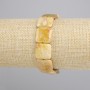 سوار مرجان متحجر مربع، قطر 15mm±، طول 18cm±، قابل للتمدد
