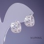 أقراط Xuping 9x14mm روديوم
