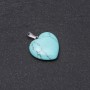 معلقة قلب «فيروز أخضر» (مضغوط) 19x19x26mm