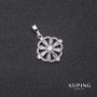 قلادة Xuping مطلية بالروديوم 28x22x19mm