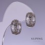 أقراط Xuping 16x8mm روديوم