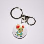ميدالية مفاتيح فأر، قطر 4x3cm، طول 9,5 cm