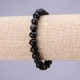سوار الأوبسيديان الشمسي كرة ملساء 8مم على مطاط