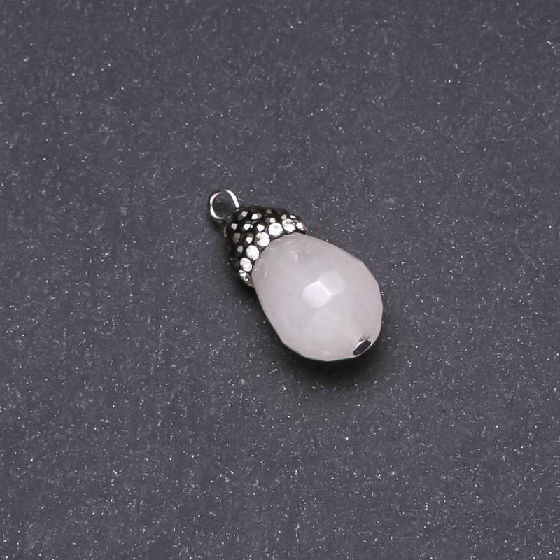 قلادة بلوطة كوارتز 13×26(±)mm
