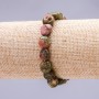 سوار على مطاط الهليوتروب مصقول 10x12 (+-)mm