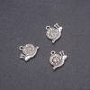 مستلزمات مجوهرات — تعليقة «حلزون»، القطر 16x18mm، عبوة 20g ± 12 قطعة