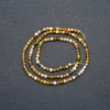 خيط حجر طبيعي كوارتز كرة مقطّعة، قطر 3mm + -، طول 39cm +