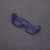 بروش نظارات ميني زرقاء 42×15mm