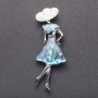 بروش-قلادة مدام هاليوتيس 8,4×3cm
