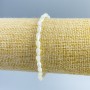 سوار صدف حبيبات، قطر 4x7مم+-، طول 18سم (مطاطي)